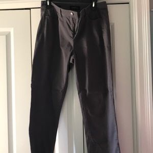Talbots straight curvy twill pants